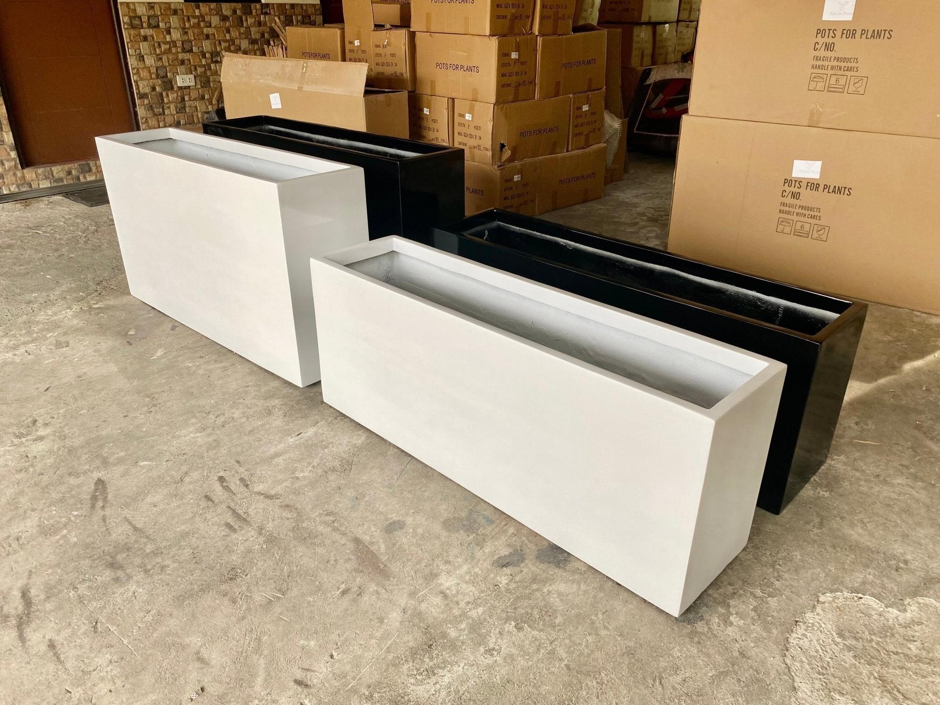 1.2 Meter Length Fiberglass Planter Bed Box