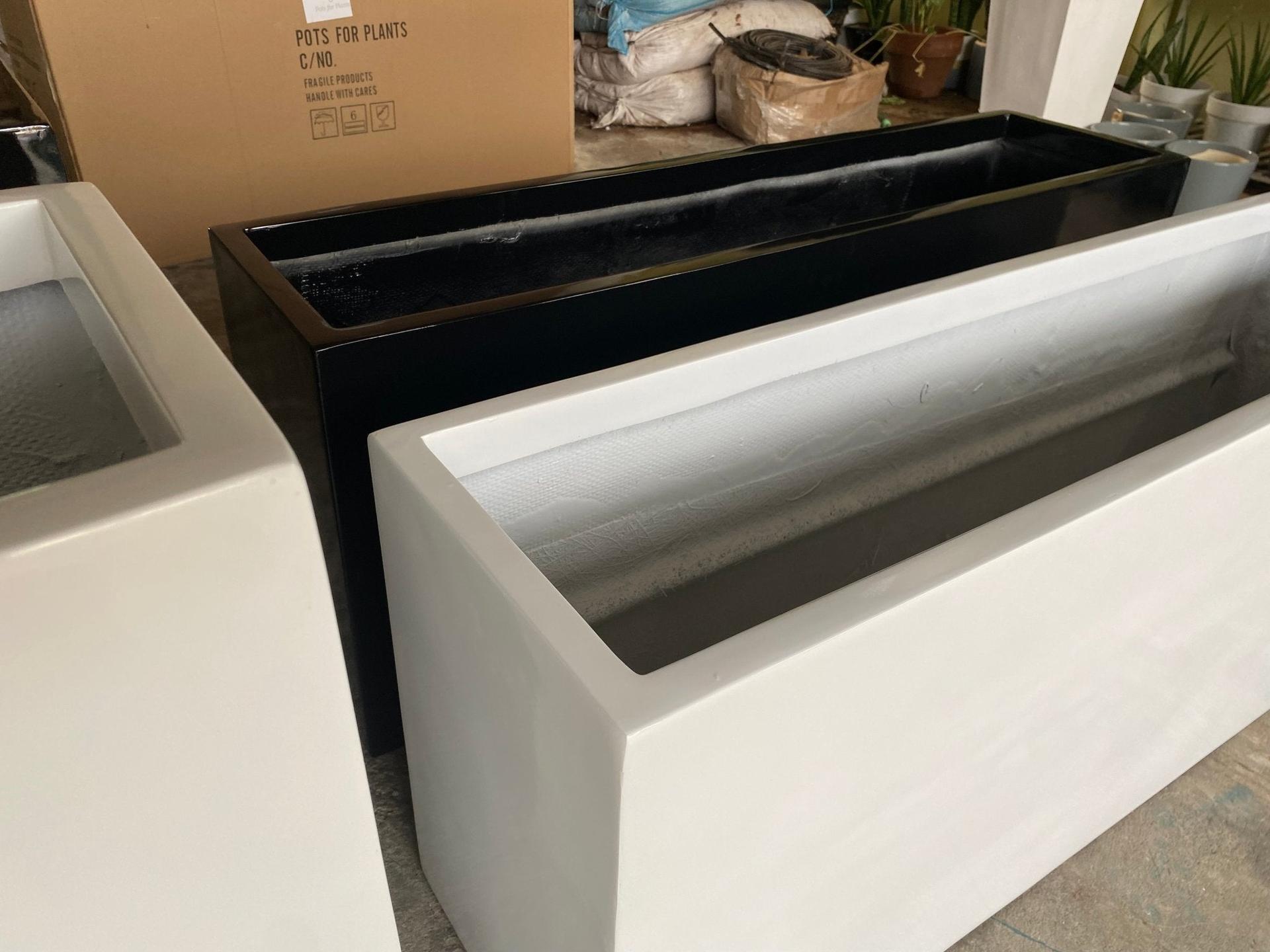 1.2 Meter Length Fiberglass Planter Bed Box
