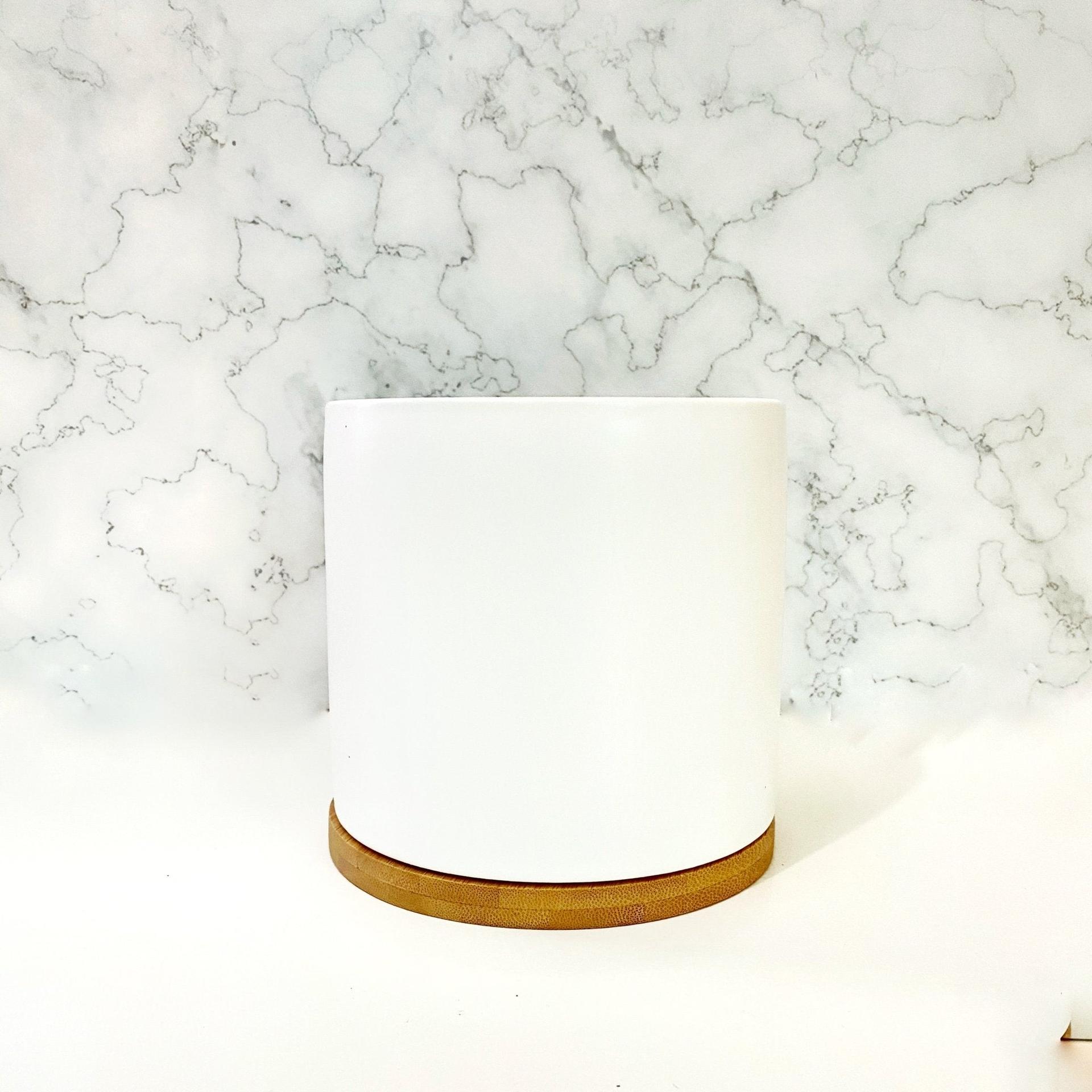 5” Cylinder Porcelain Ceramic Pot