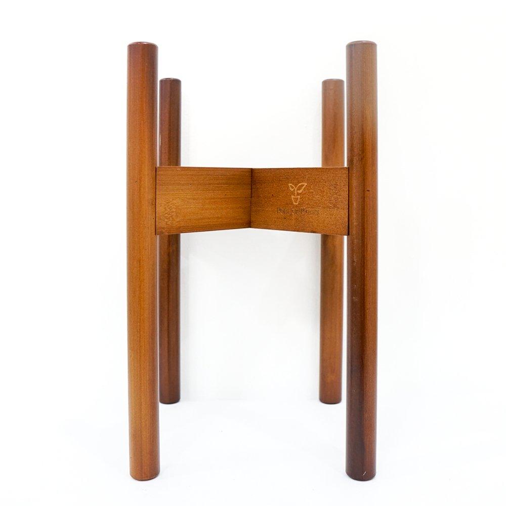 8 inches to 12 inches Adjustable Bamboo Plant Stand