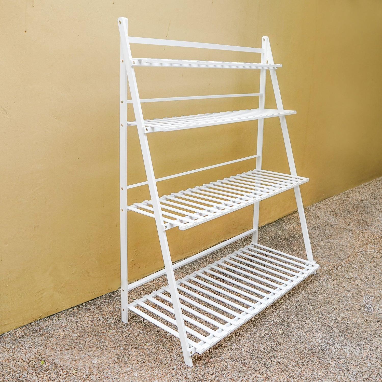 Bamboo Plant Rack