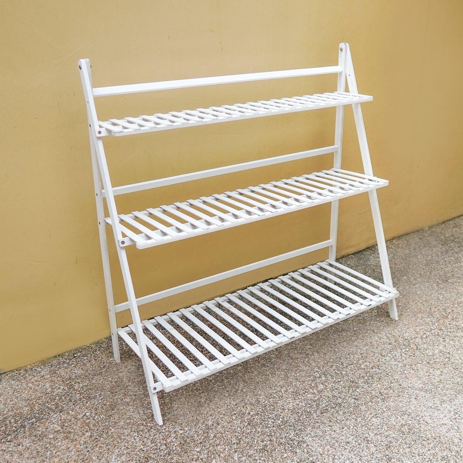 Bamboo Plant Rack