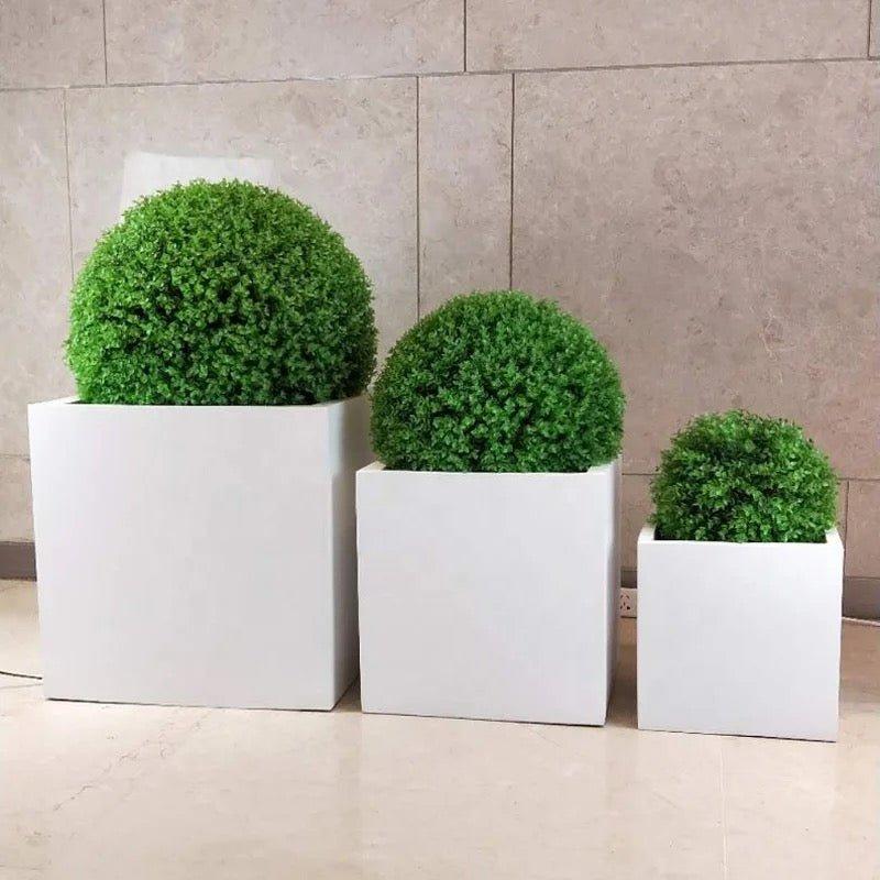 CUBE (FP-92) Fiberglass Planter