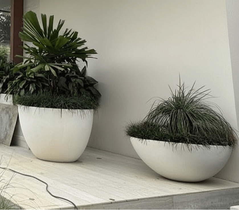 KAWA Fiberglass Planter - Pots For Plants