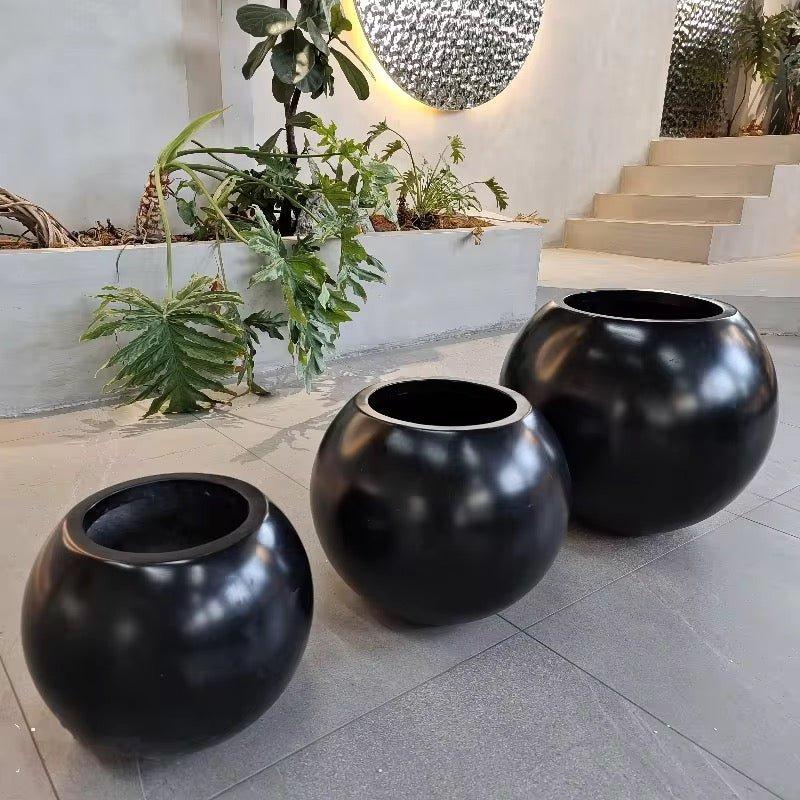 LUNA Fiberglass Planter - Pots For Plants