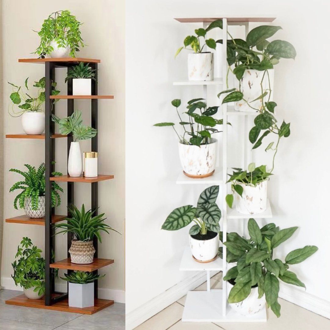 7 Tier Modern Iron Plant Rack