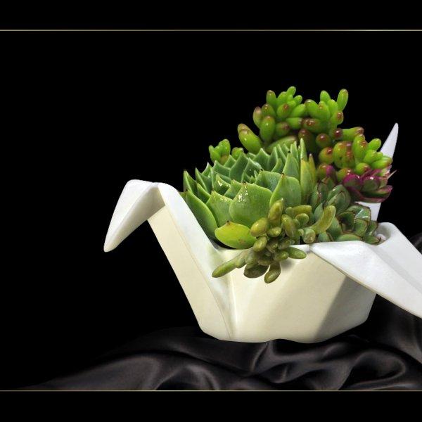 Origami Bone China Crane