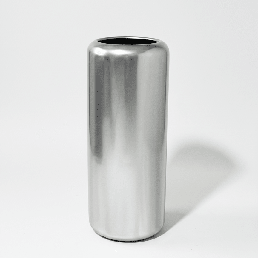 POL Cylinder Fiberglass Planter